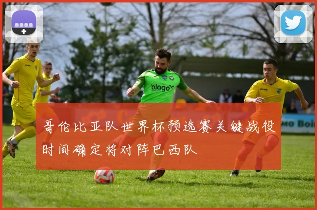 哥伦比亚队世界杯预选赛关键战役时间确定将对阵巴西队